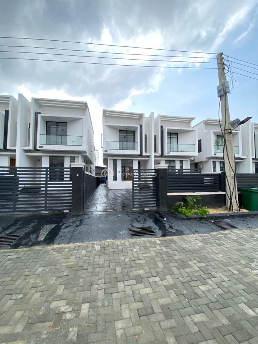 Beautifully Built 4 Bedroom Semi Detached Duplex with Bq., Idado, Lekki, Lagos, Detached Duplex for Sale