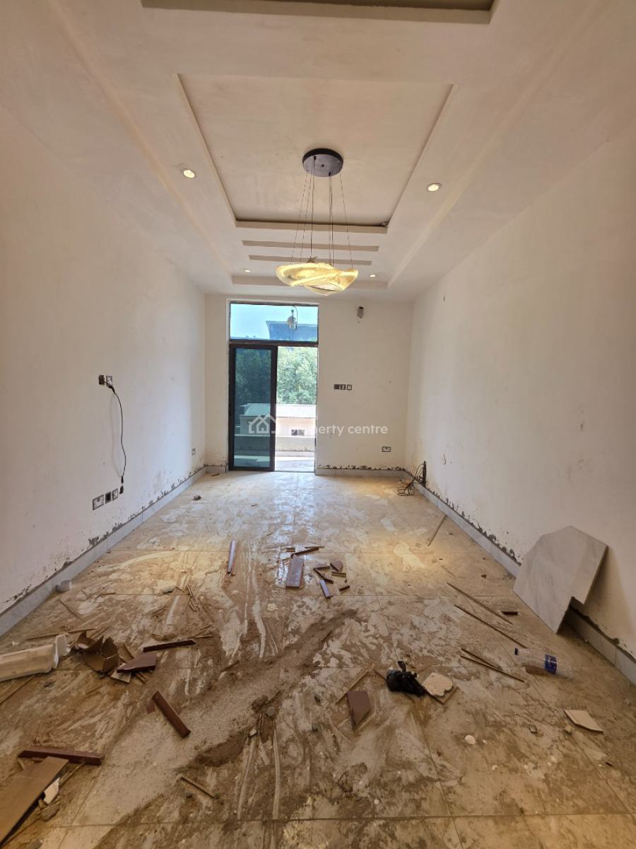 Massive 4 Bedroom Terrace Duplex with Bq, By Coza Church, Guzape District, Abuja, Terraced Duplex for Sale