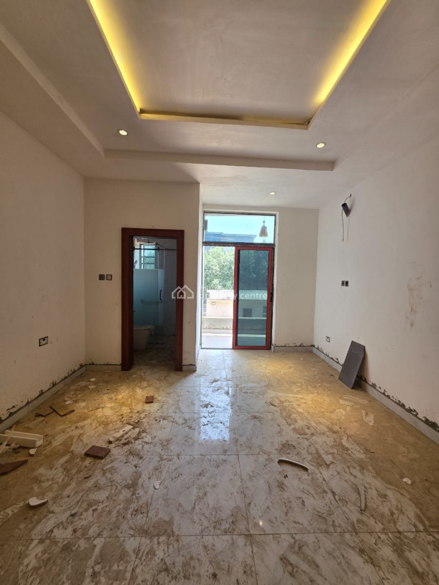 Massive 4 Bedroom Terrace Duplex with Bq, By Coza Church, Guzape District, Abuja, Terraced Duplex for Sale