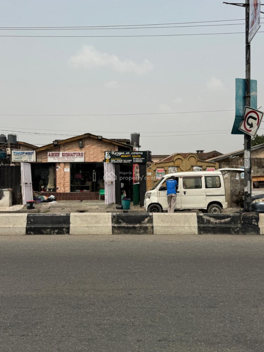 Property in a Strategic Location Perfect for Commercial Purposes., Surulere, Lagos, Detached Bungalow for Sale