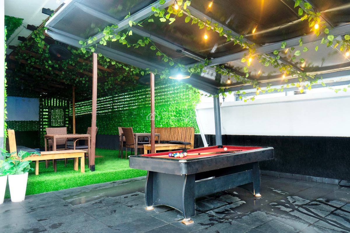 Luxurious 5 Bedroom Self-compound with a Private Pool and Snooker, Lekki Phase 1, Lekki, Lagos, Detached Duplex Short Let