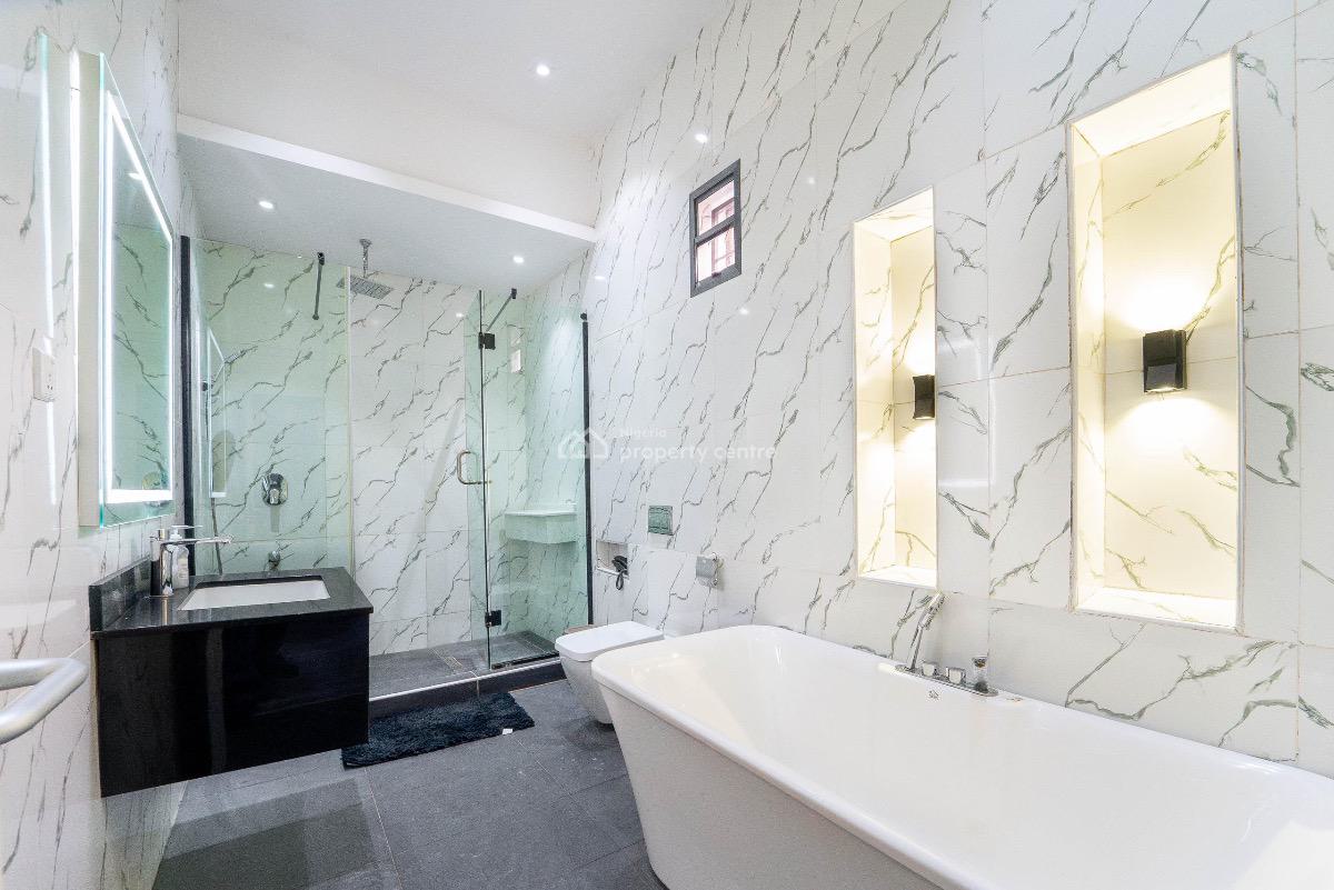 Luxurious 5 Bedroom Self-compound with a Private Pool and Snooker, Lekki Phase 1, Lekki, Lagos, Detached Duplex Short Let