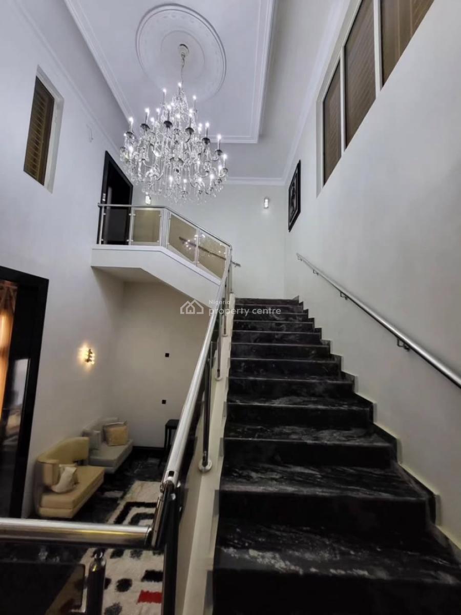 Luxury 8 Bedroom Furnished Mansion ,bq,pool,gardens,office,penthouse, Guzape District, Abuja, Detached Duplex for Sale