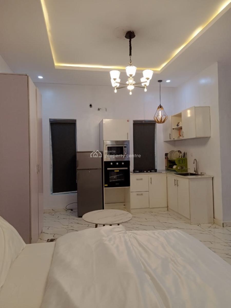 Fully Furnished Studio Apartment, Chevy View Estate, Chevron Drive, Lekki, Lagos, Flat / Apartment for Rent