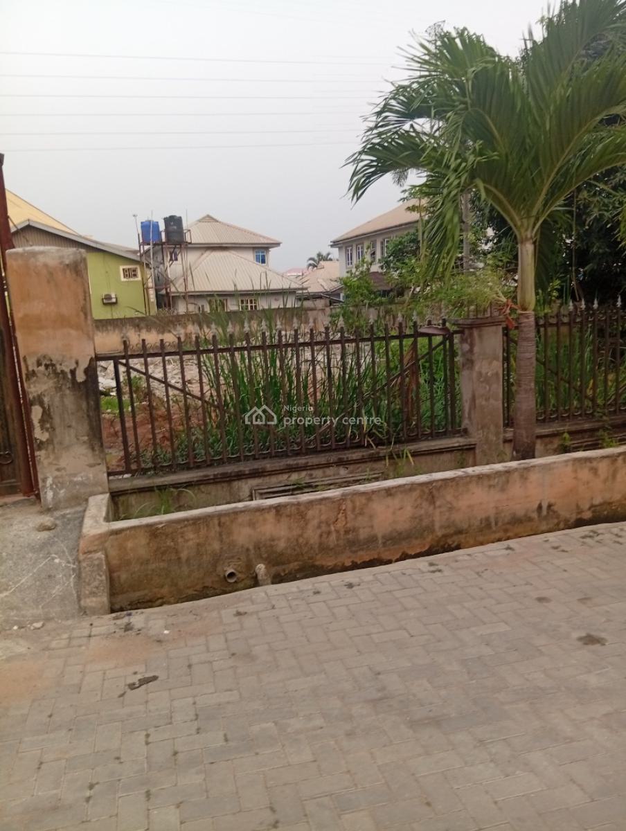 Over 600 Sqm Fenced Land, Soluyi, Gbagada, Lagos, Residential Land for Sale