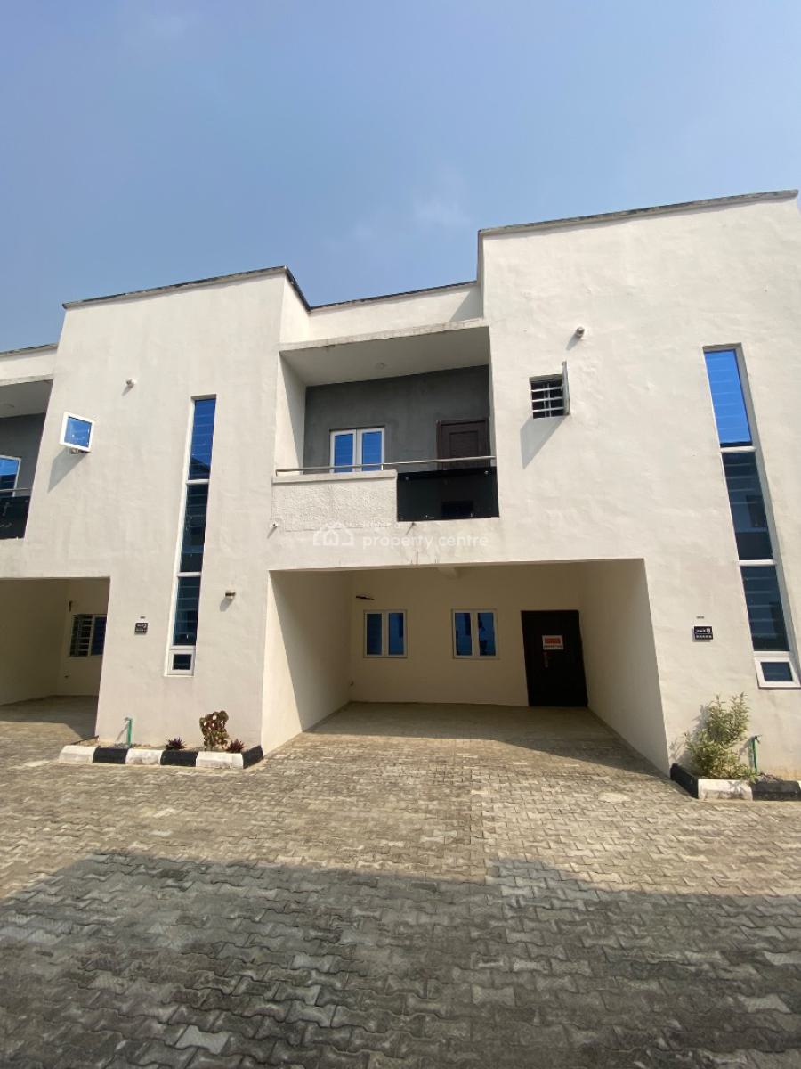 Modern 4 Bedroom Terrace Duplex, Gra, Abijo, Lekki, Lagos, Terraced Duplex for Rent