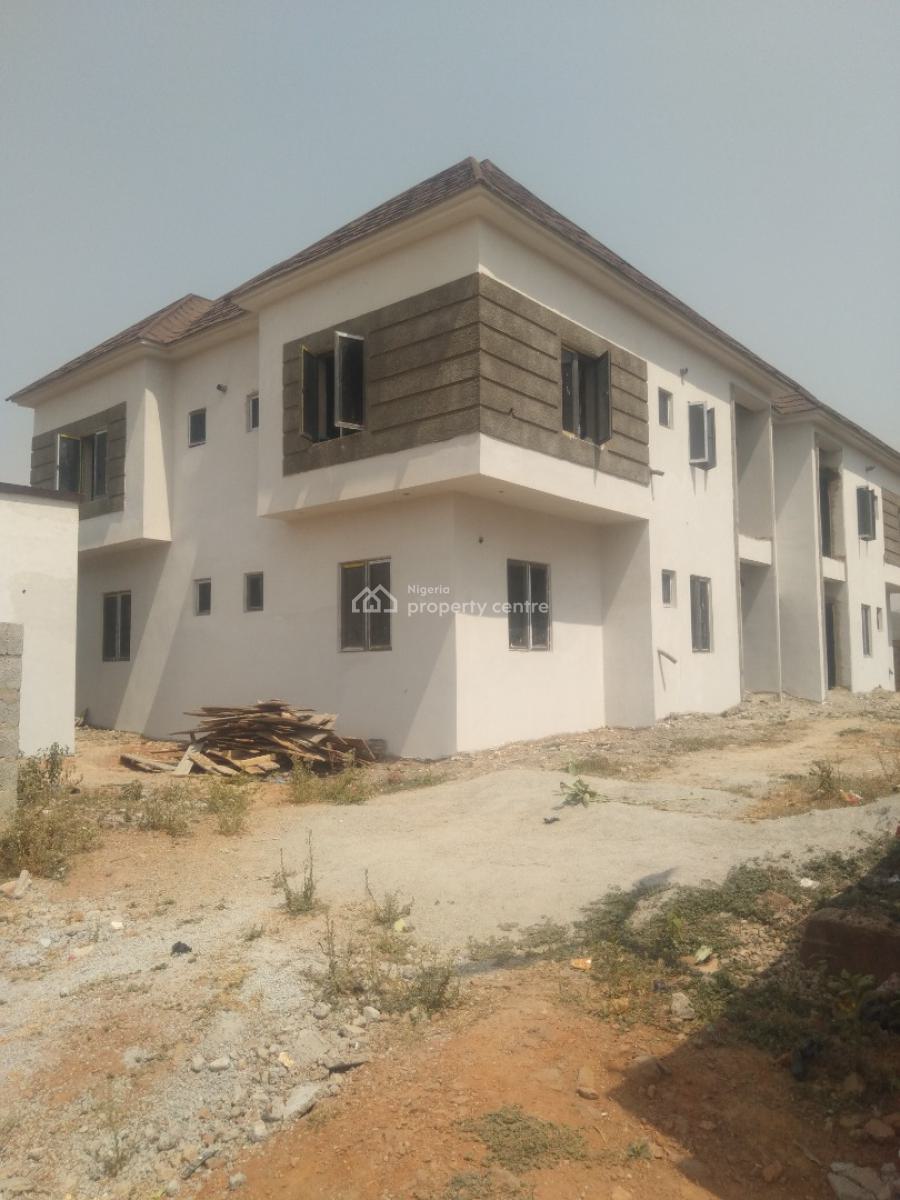 Luxury Semi-finished 4units 2-bedroom Apartments, Behind Military Pension Board, Fo1 Layout, Kubwa, Abuja, Flat / Apartment for Sale