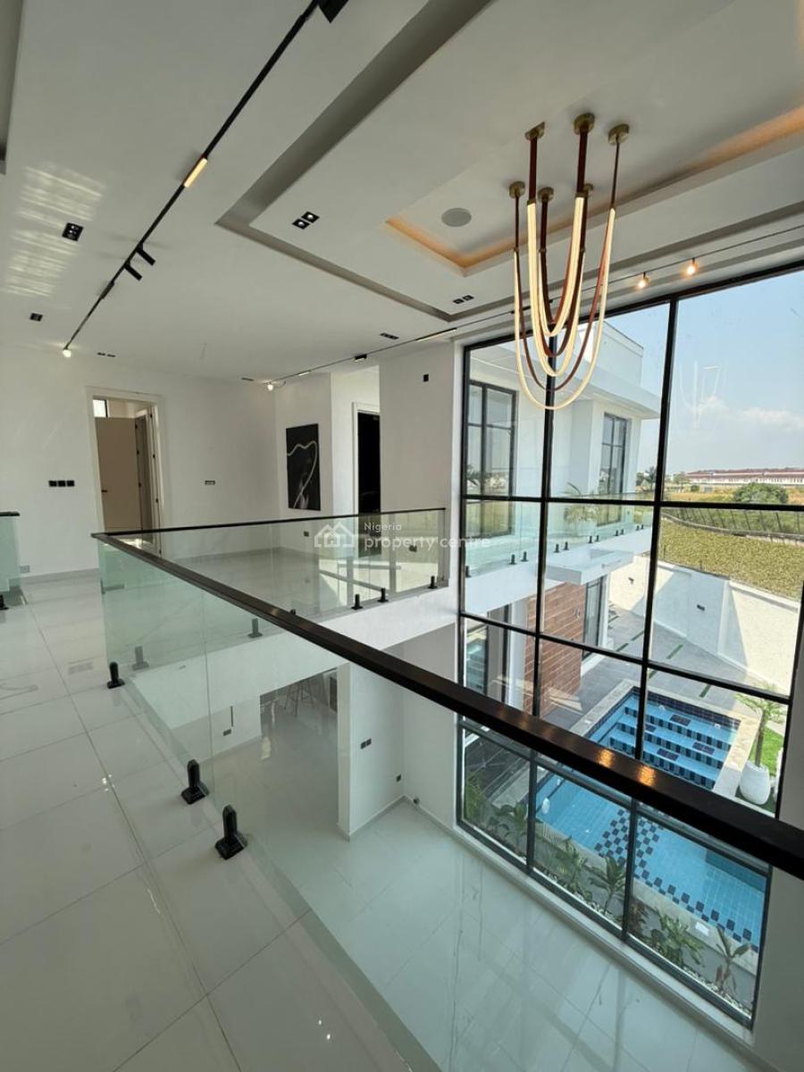 Contemporary 5 Bedroom Fully Detached Duplex with Pool and Cinema, Chevron Lekki, Lekki, Lagos, Detached Duplex for Sale