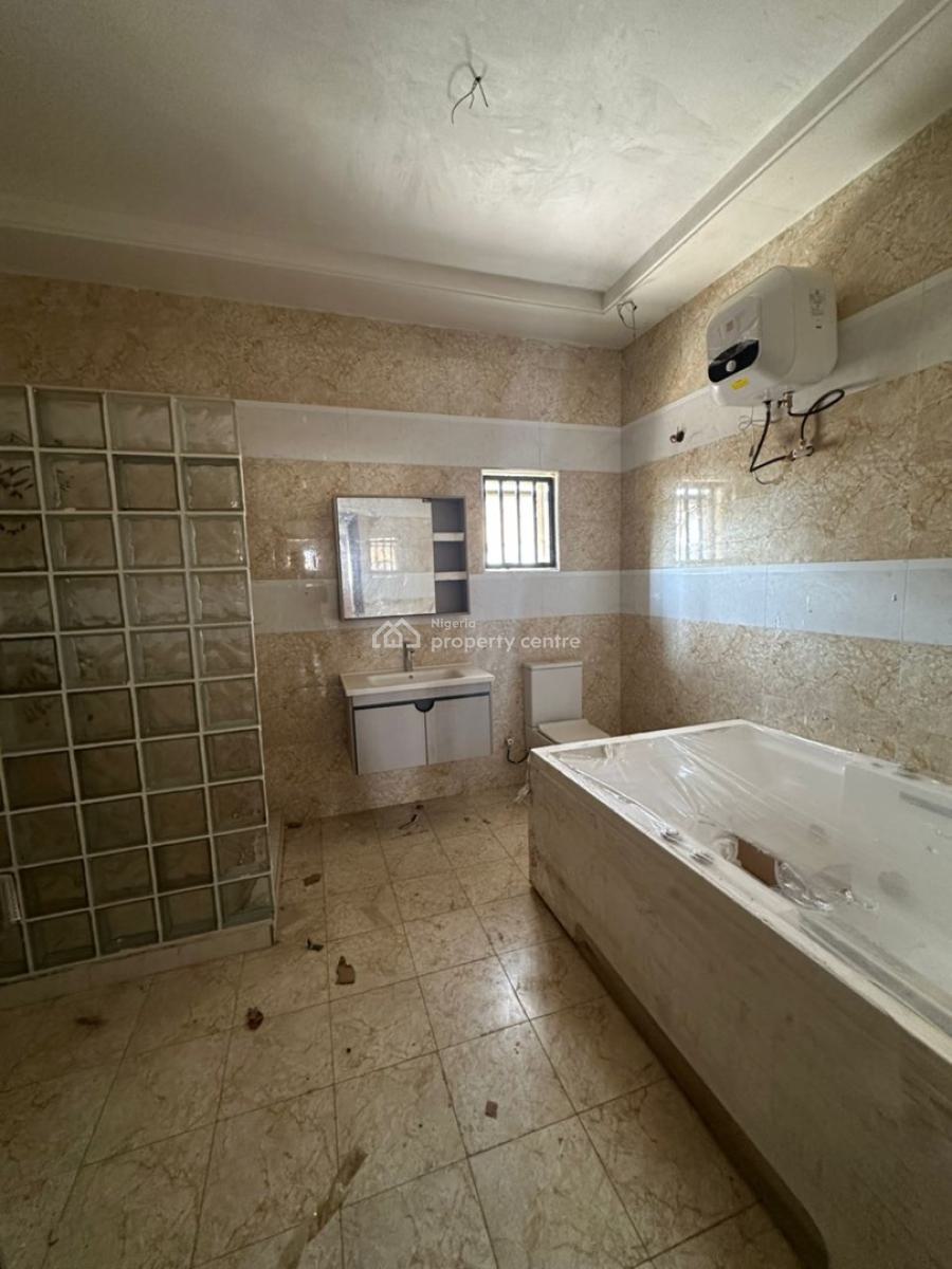 Brand New 4 Bedroom Spacious Semi Detached House, Bq, Tarred Road, Wuye, Abuja, Semi-detached Duplex for Rent