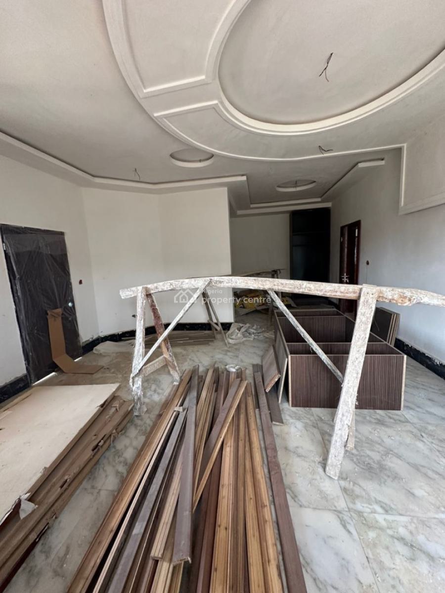 Brand New 4 Bedroom Spacious Semi Detached House, Bq, Tarred Road, Wuye, Abuja, Semi-detached Duplex for Rent