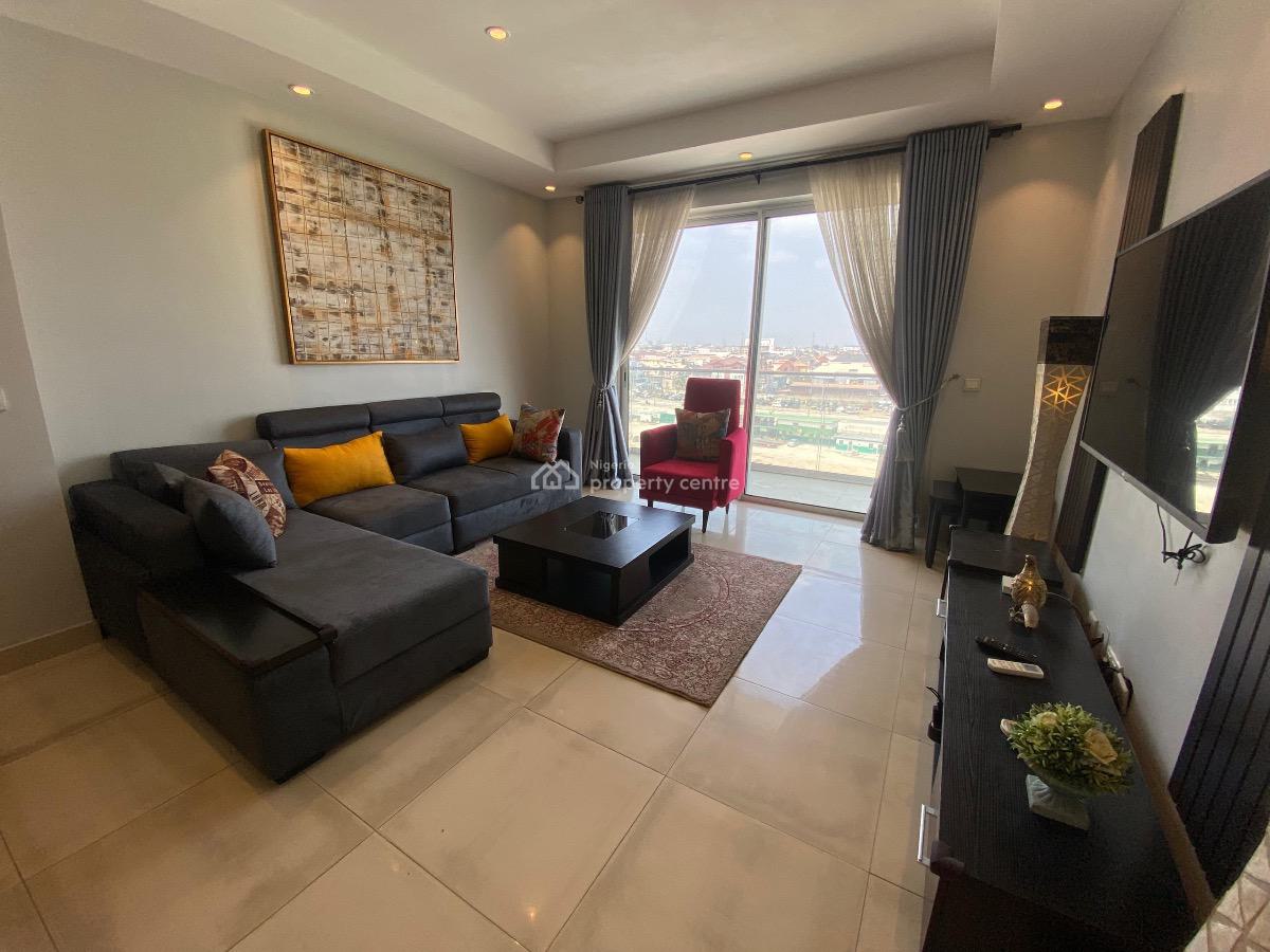 Lovely Furnished 2 Bedroom Apartment, Blue Waters, Lekki Phase 1, Lekki, Lagos, Flat / Apartment for Rent