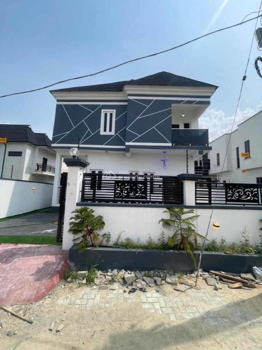 Exclusively Designed 4 Bedroom Detached Luxury Home with Bq, Ajah, Lagos, Detached Duplex for Sale