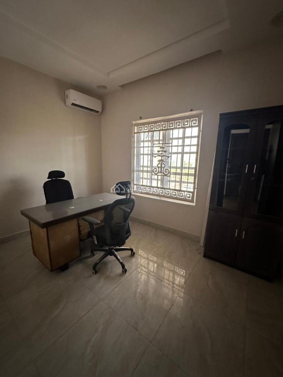 Luxury 5 Bedroom Furnished Semi Detached Duplex,wi-fi,cctv,office,gym,, Serene Neighborhood, Good Access Road, Wuye, Abuja, House for Rent