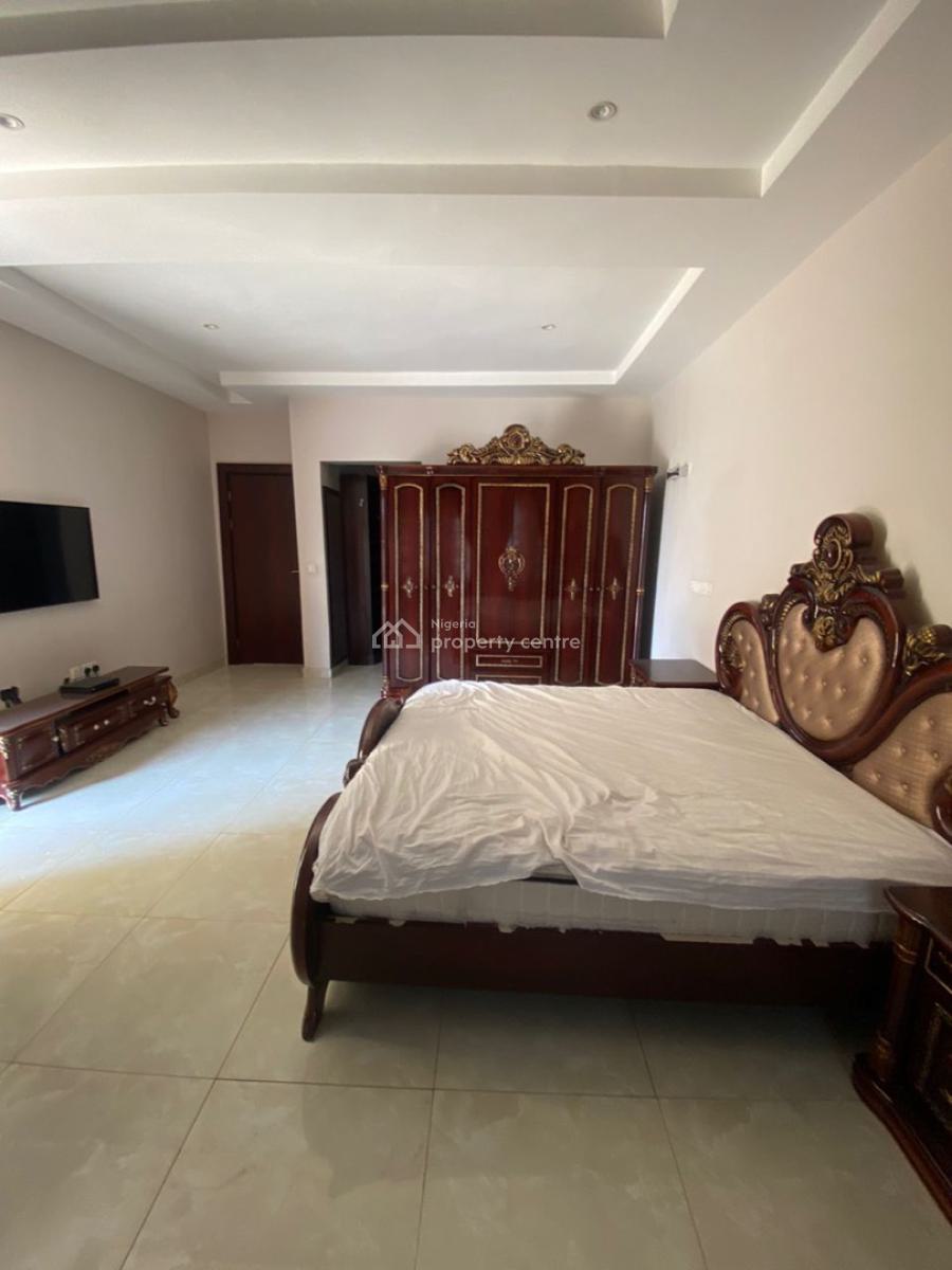 Luxury 5 Bedrooms Furnished Semi Detached Duplex, Wi-fi, Cctv, Office, Gym, Wuye, Abuja, Semi-detached Duplex for Rent