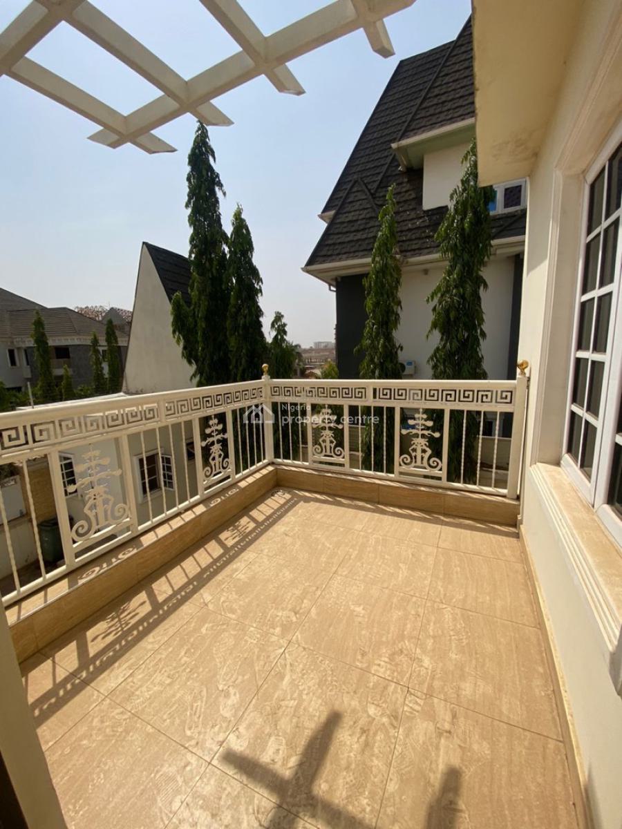 Luxury 5 Bedrooms Furnished Semi Detached Duplex, Wi-fi, Cctv, Office, Gym, Wuye, Abuja, Semi-detached Duplex for Rent