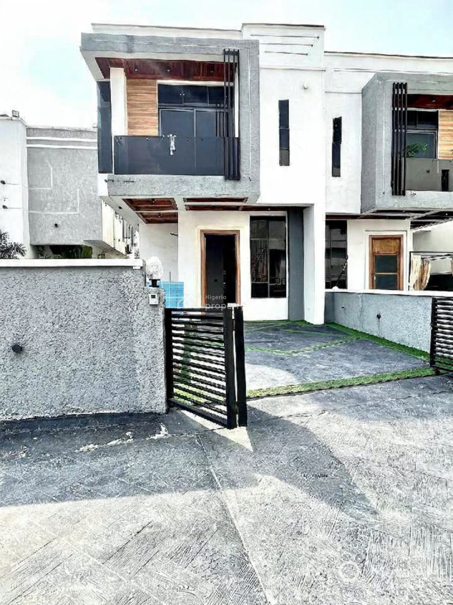 Luxury 4 Bedroom Semi Detached Duplex, Chevron, Lekki, Lagos, Semi-detached Duplex for Sale