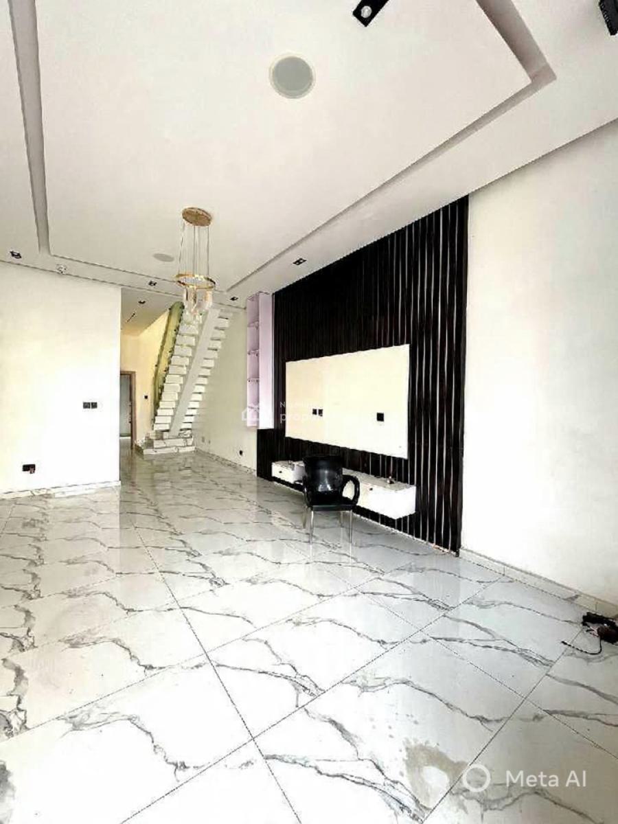 Luxury 4 Bedroom Semi Detached Duplex, Chevron, Lekki, Lagos, Semi-detached Duplex for Sale