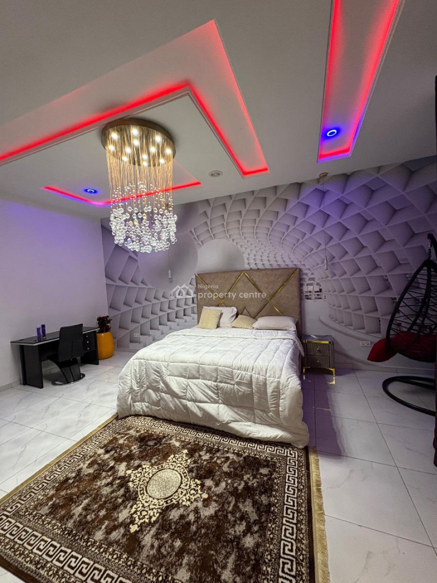 Fully Furnished 4 Bedrooms Duplex with Personal Pool, Orchid Road, Lekki Phase 2, Lekki, Lagos, Detached Duplex for Rent