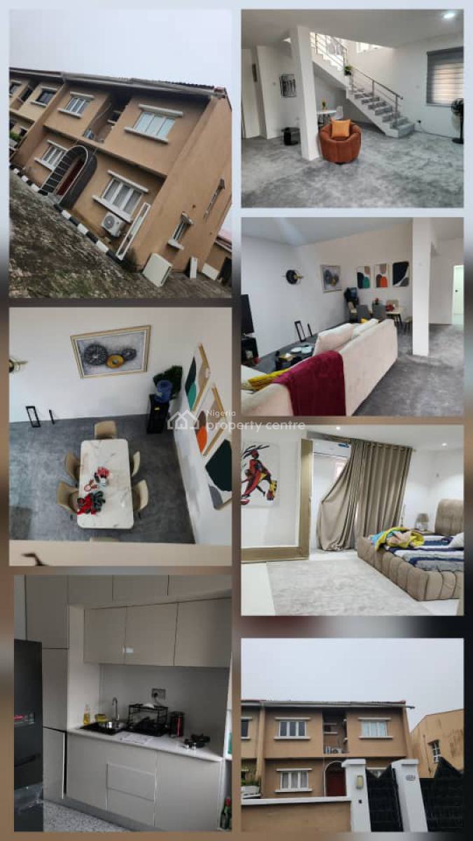 Furnished 4 Bedroom Terrace  with 2 Bedroom Bq., Oniru, Victoria Island (vi), Lagos, Terraced Duplex for Rent