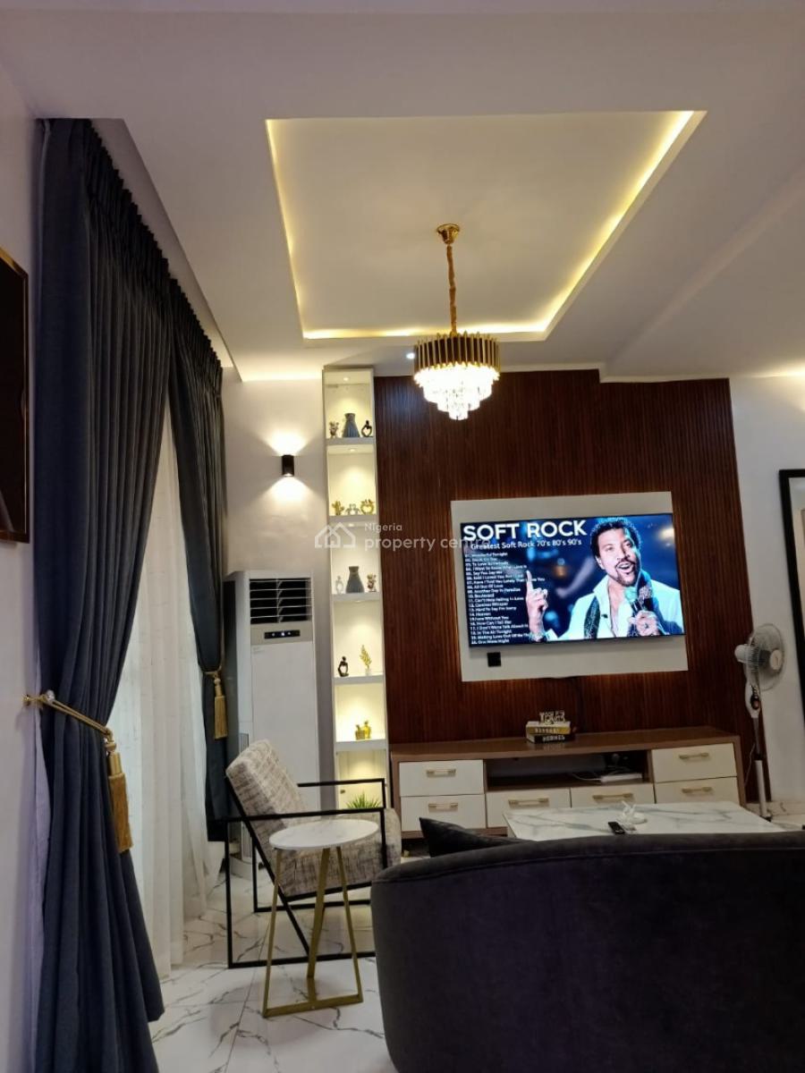 Spacious Furnished Studio Apartment, Chevy View Estate, Chevron Drive, Lekki, Lagos, Self Contain (single Rooms) for Rent