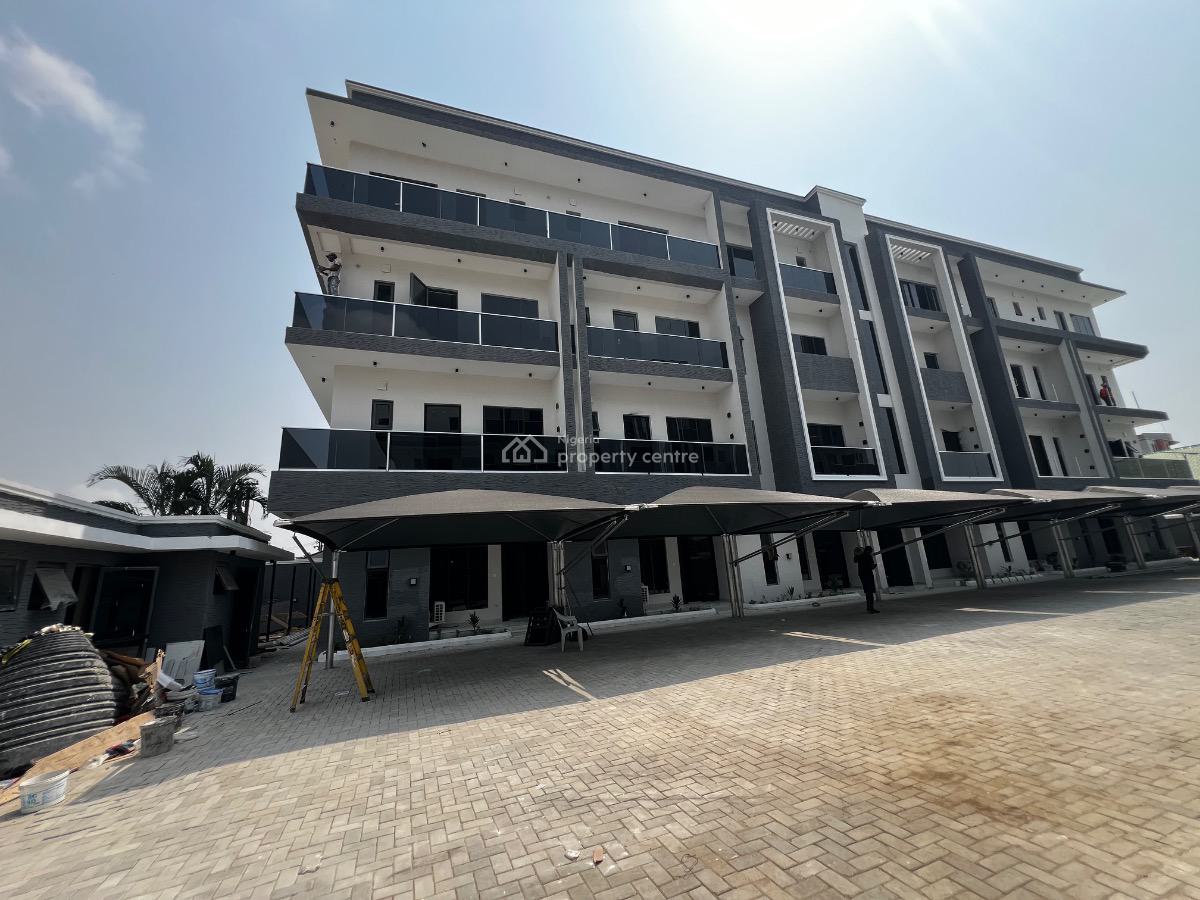 Newly Built 4 Bedroom Terraced House with a Room Bq, Oniru, Victoria Island (vi), Lagos, Terraced Duplex for Rent