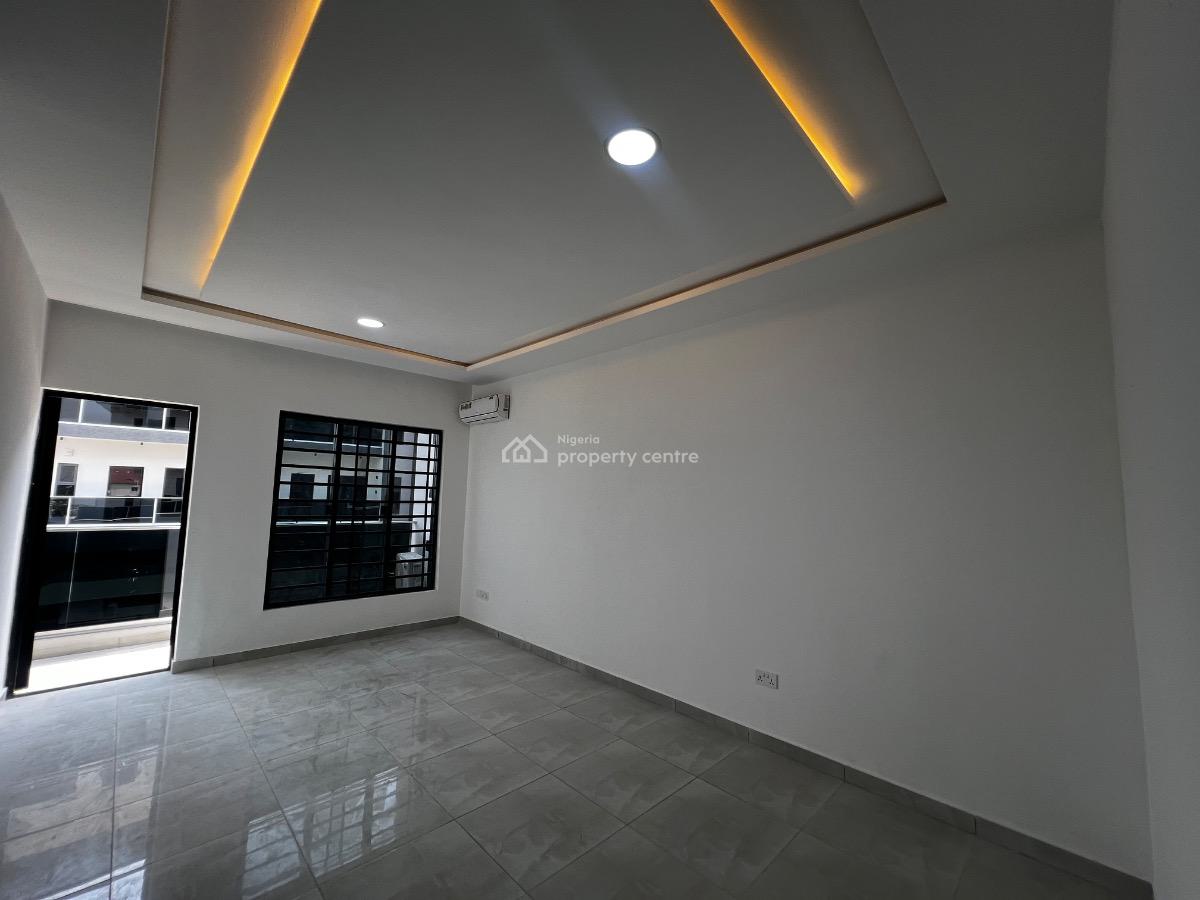 Newly Built 4 Bedroom Terraced House with a Room Bq, Oniru, Victoria Island (vi), Lagos, Terraced Duplex for Rent