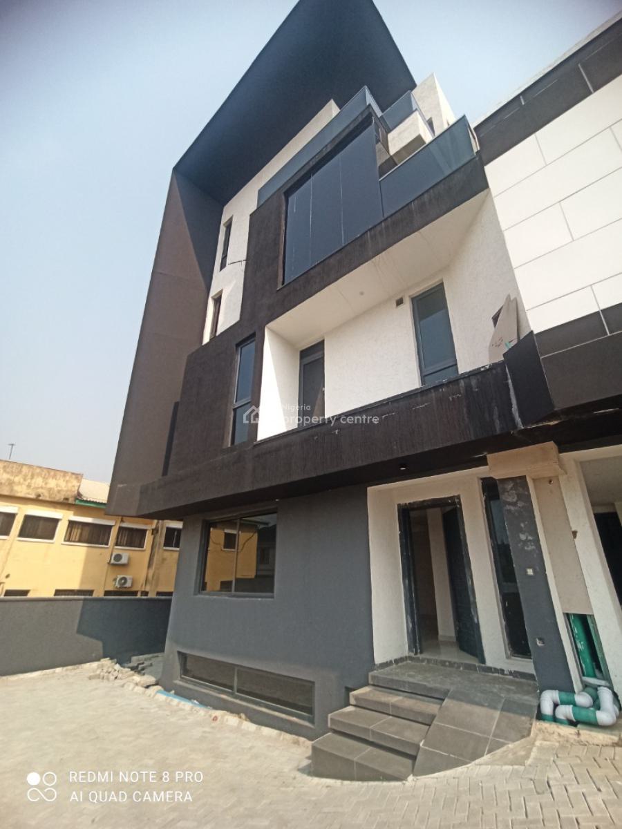 Luxuriously Built 4 Bedroom Semi Detached Duplex with 2bqs, Osborne Foreshore Estate, Ikoyi, Lagos, Semi-detached Duplex for Sale