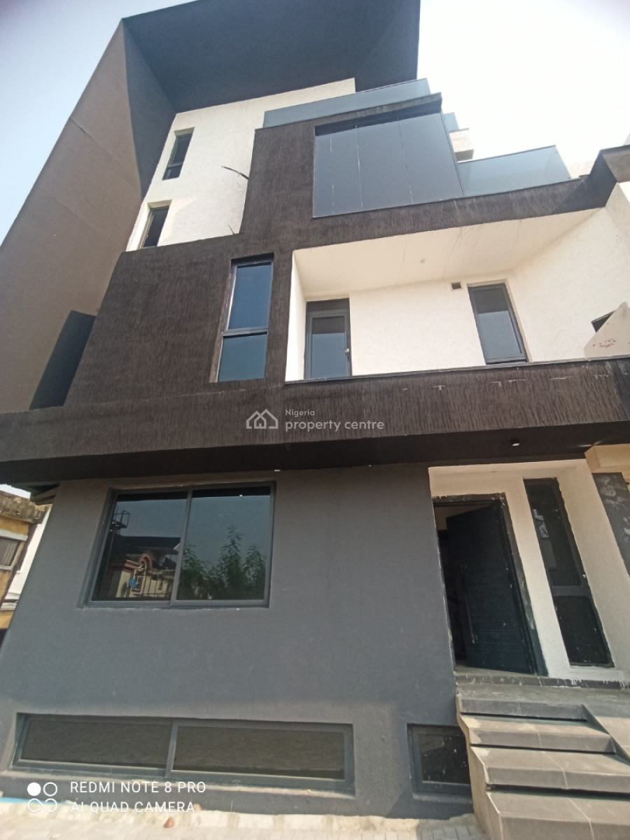 Luxuriously Built 4 Bedroom Semi Detached Duplex with 2bqs, Osborne Foreshore Estate, Ikoyi, Lagos, Semi-detached Duplex for Sale