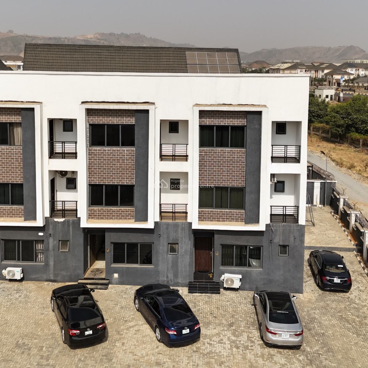 Affordable 4 Bedroom Terrace Duplex with Bq, Jahi, Abuja, Terraced Duplex for Sale