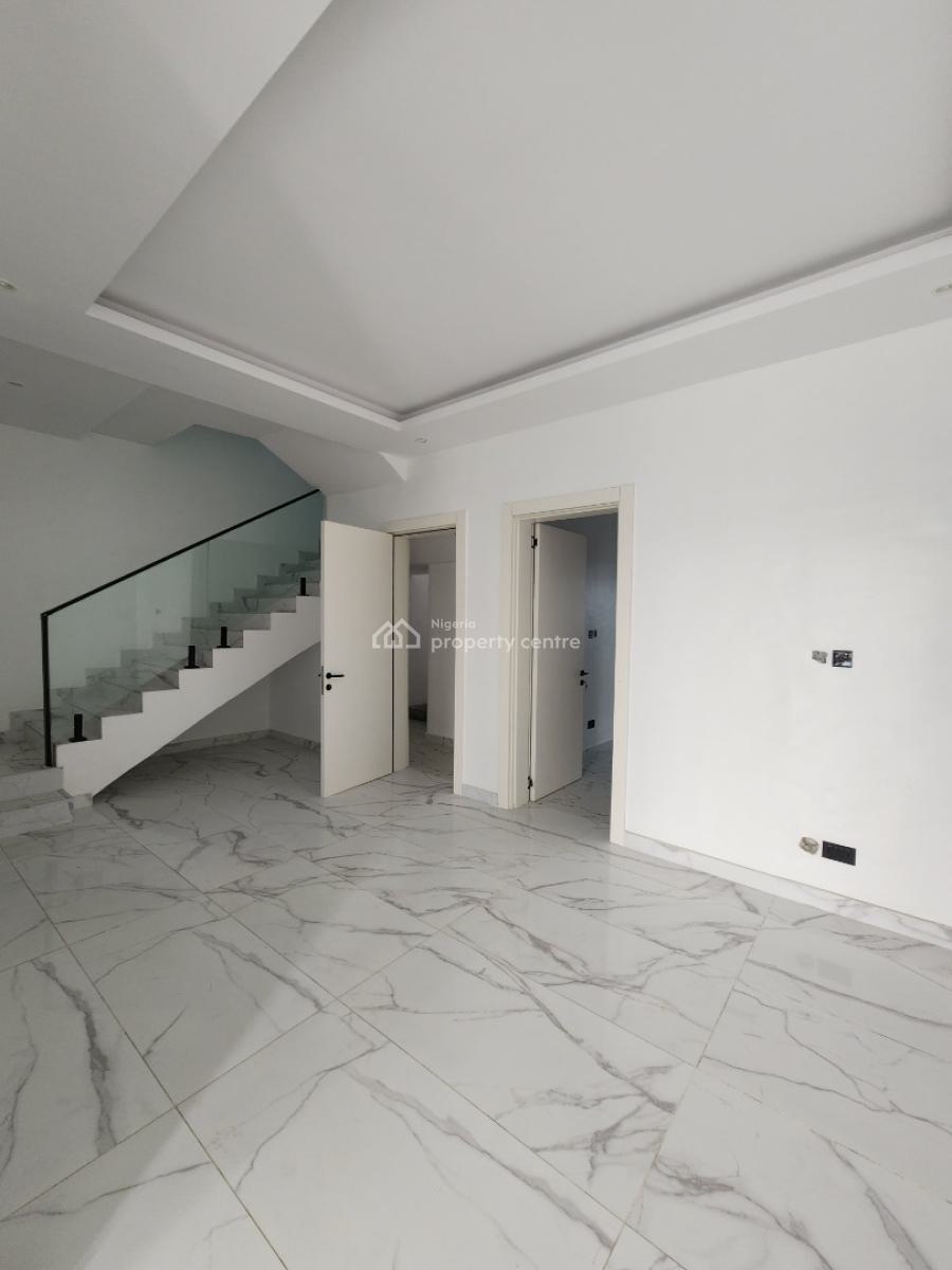 Luxury 5 Bedroom Self Compound Terrace Duplex with Bq, Lekki Phase 1, Lekki, Lagos, Terraced Duplex for Sale