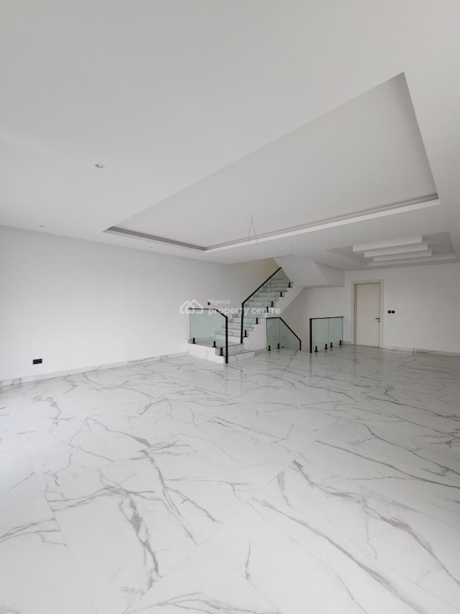 Luxury 5 Bedroom Self Compound Terrace Duplex with Bq, Lekki Phase 1, Lekki, Lagos, Terraced Duplex for Sale