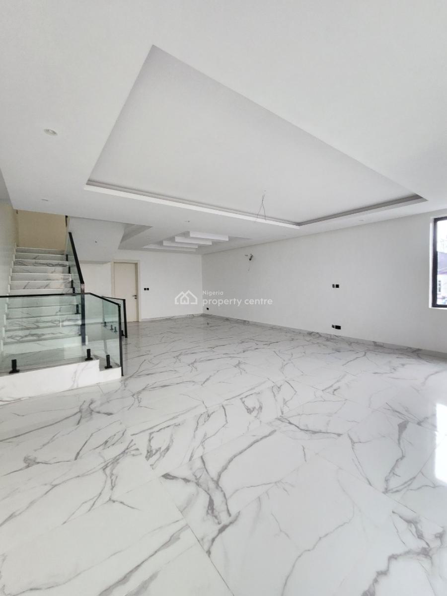 Luxury 5 Bedroom Self Compound Terrace Duplex with Bq, Lekki Phase 1, Lekki, Lagos, Terraced Duplex for Sale