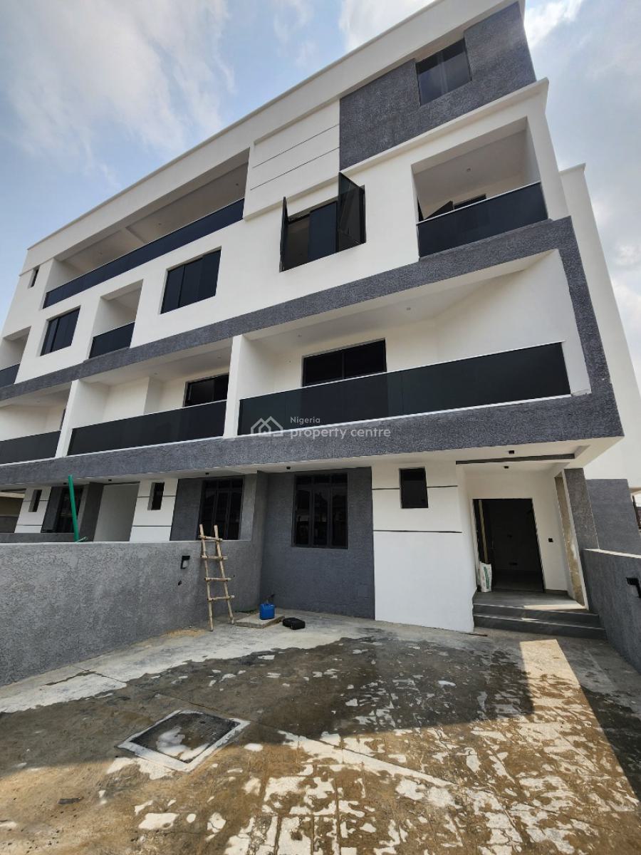 Luxury 5 Bedroom Self Compound Terrace Duplex with Bq, Lekki Phase 1, Lekki, Lagos, Terraced Duplex for Sale