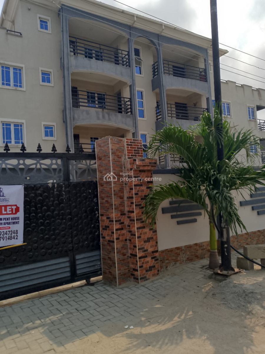 Very Spacious and Newly Out 3bedroom with Bq, Ilaje Off Mobile Road, Ajah, Lagos, Flat / Apartment for Rent