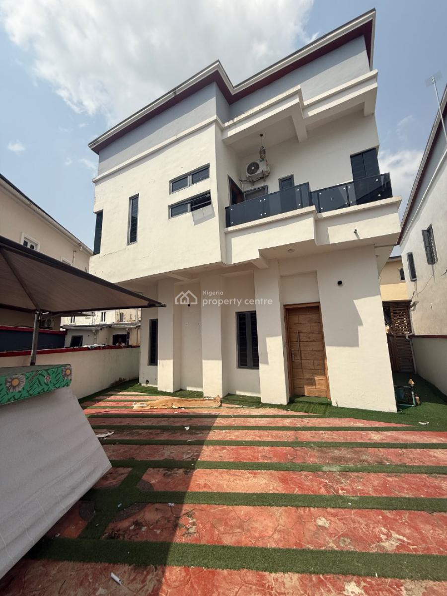 5 Bedroom Fully Detached Duplex with Bq & Solar Inverter, Orchid, Lekki, Lagos, Detached Duplex for Rent