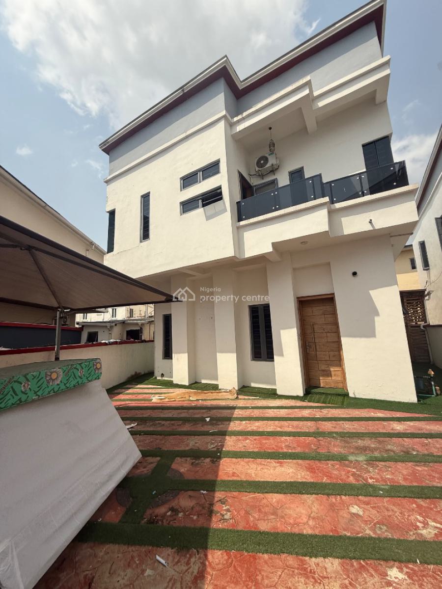 5 Bedroom Fully Detached Duplex with Bq & Solar Inverter, Orchid, Lekki, Lagos, Detached Duplex for Rent