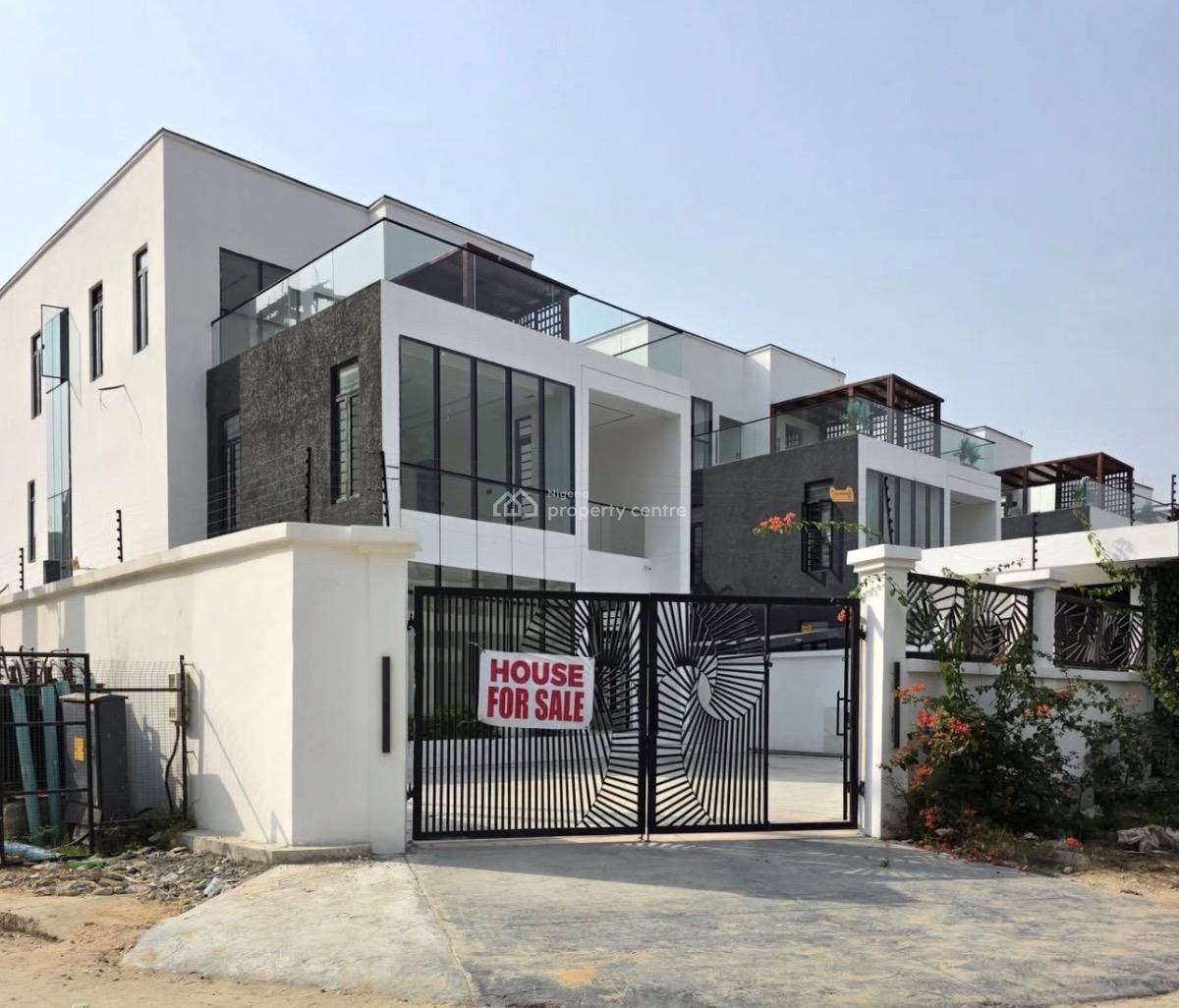 Premium 5 Bedroom Duplex with Rooftop Terrace, Off Freedom Way, Lekki Phase 1, Lekki, Lagos, Detached Duplex for Sale