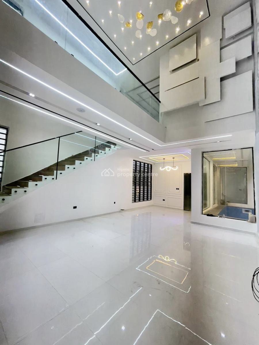 Stunning 5 Bedroom Fully Detached Duplex, Chevron Toll Gate, Lekki, Lagos, Detached Duplex for Sale