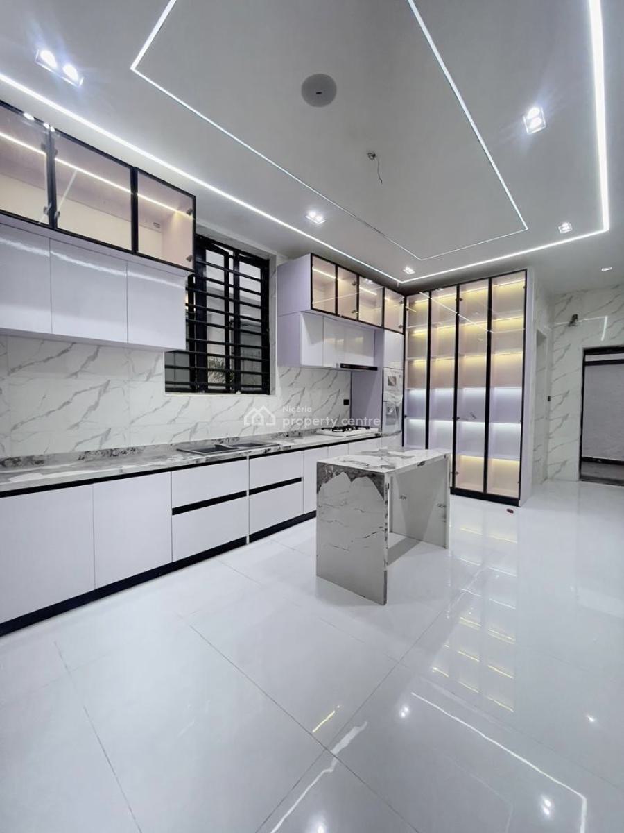 Stunning 5 Bedroom Fully Detached Duplex, Chevron Toll Gate, Lekki, Lagos, Detached Duplex for Sale