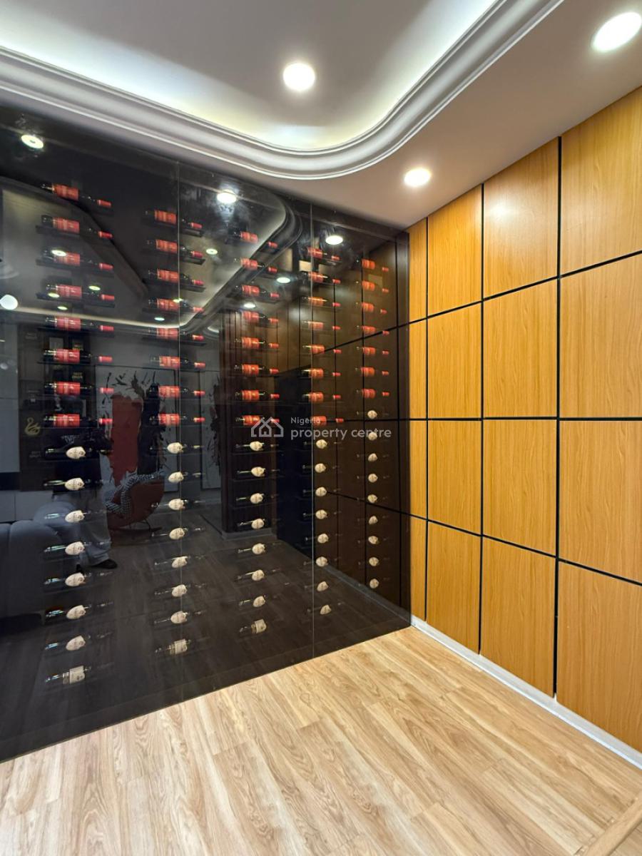 Luxuriously Furnished One Bedroom Apartment with Wine Cellar, Chevron, Lekki, Lagos, Flat / Apartment Short Let