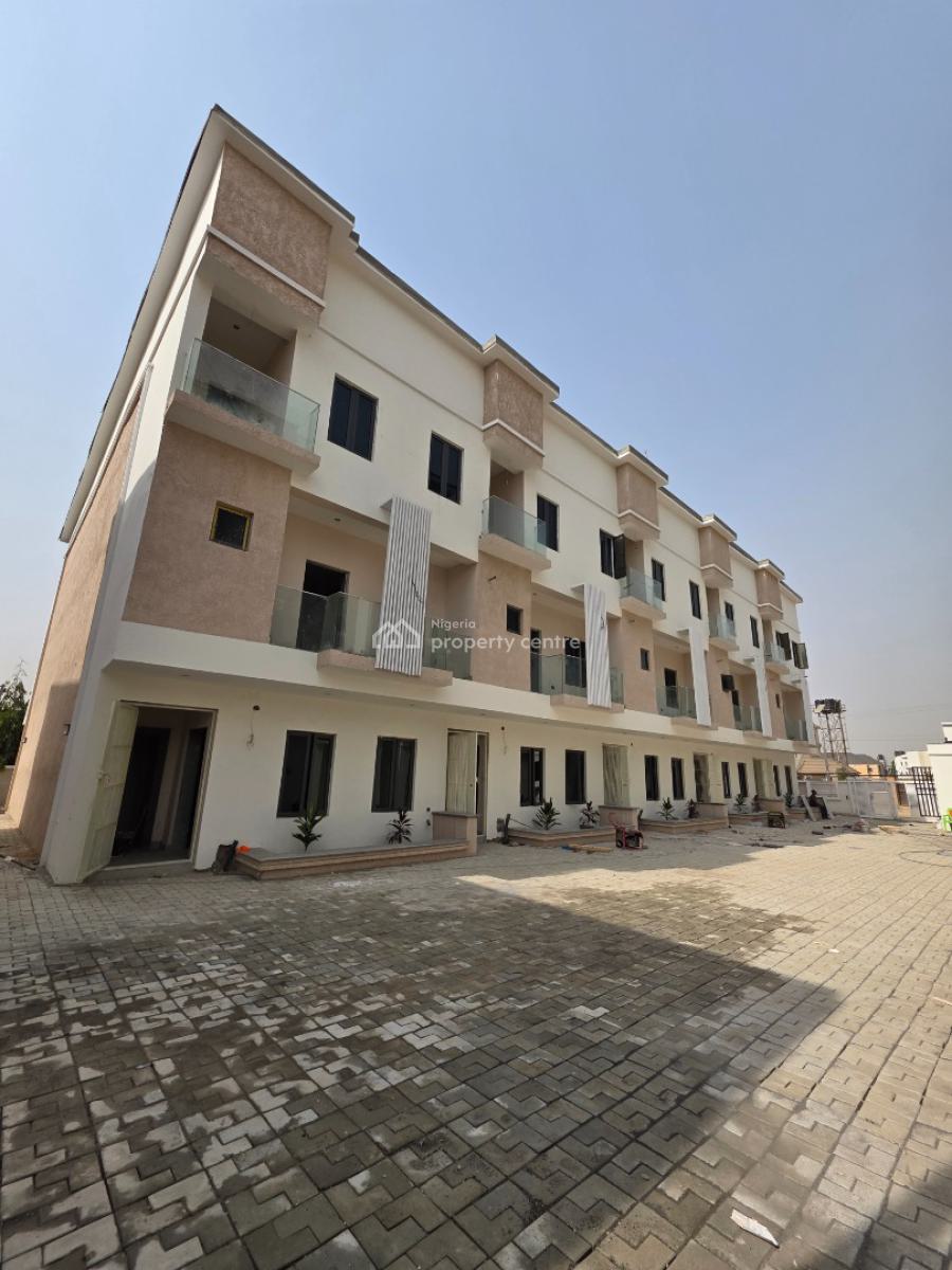Luxury 4 Bedroom Terrace Duplex with Bq, Jahi, Abuja, Terraced Duplex for Sale