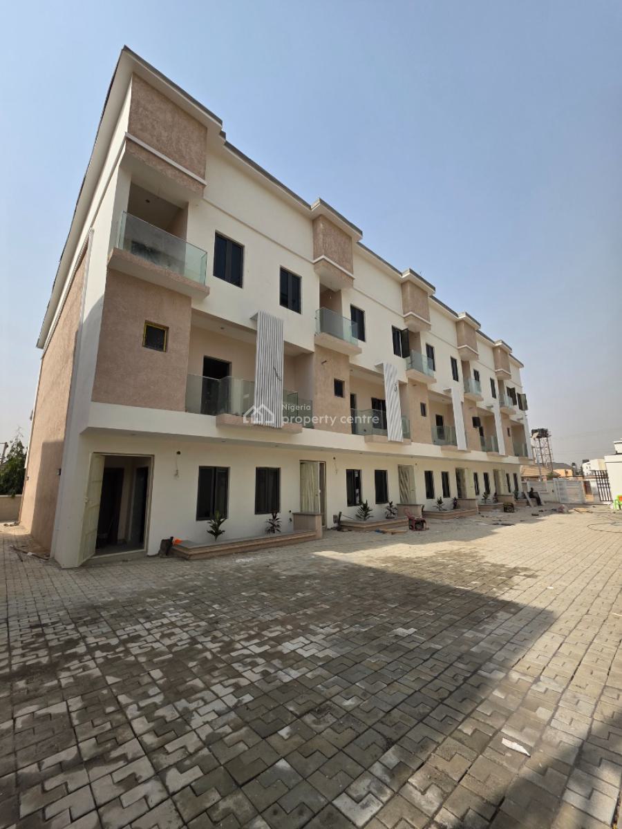 Luxury 4 Bedroom Terrace Duplex with Bq, Jahi, Abuja, Terraced Duplex for Sale