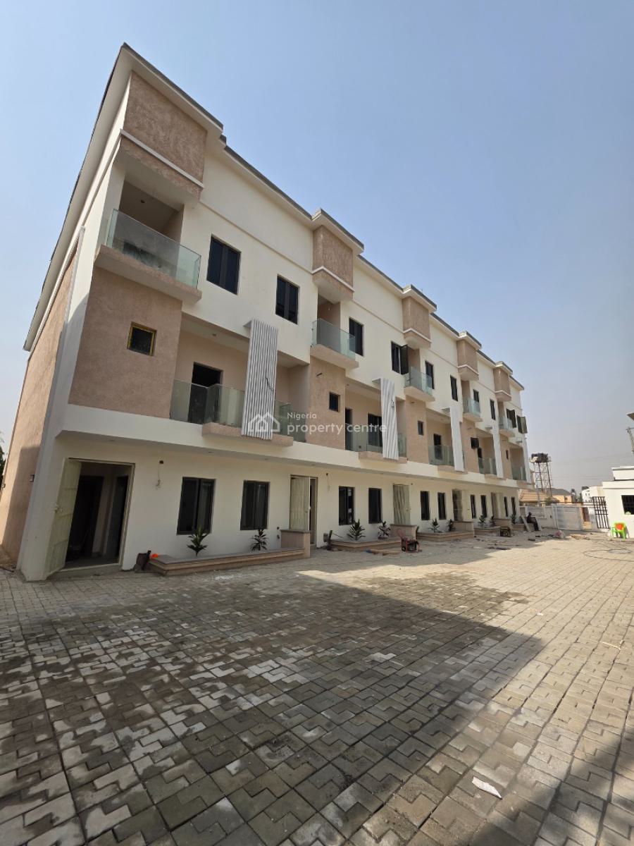 Luxury 4 Bedroom Terrace Duplex with Bq, Jahi, Abuja, Terraced Duplex for Sale