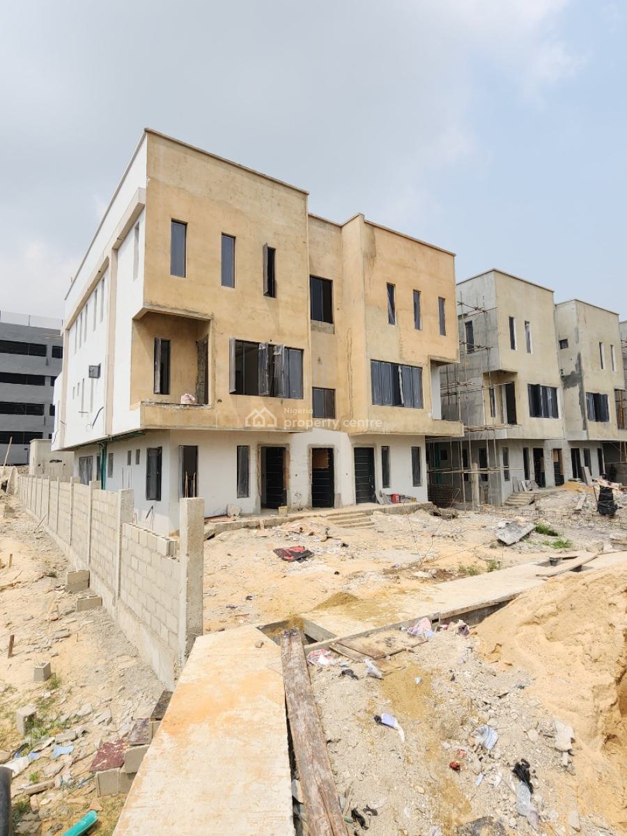 Luxury 4 Bedroom Semi Detached Home with Bq & Pool in a Secured Estate, Lekki Phase 1, Lekki, Lagos, Semi-detached Duplex for Sale