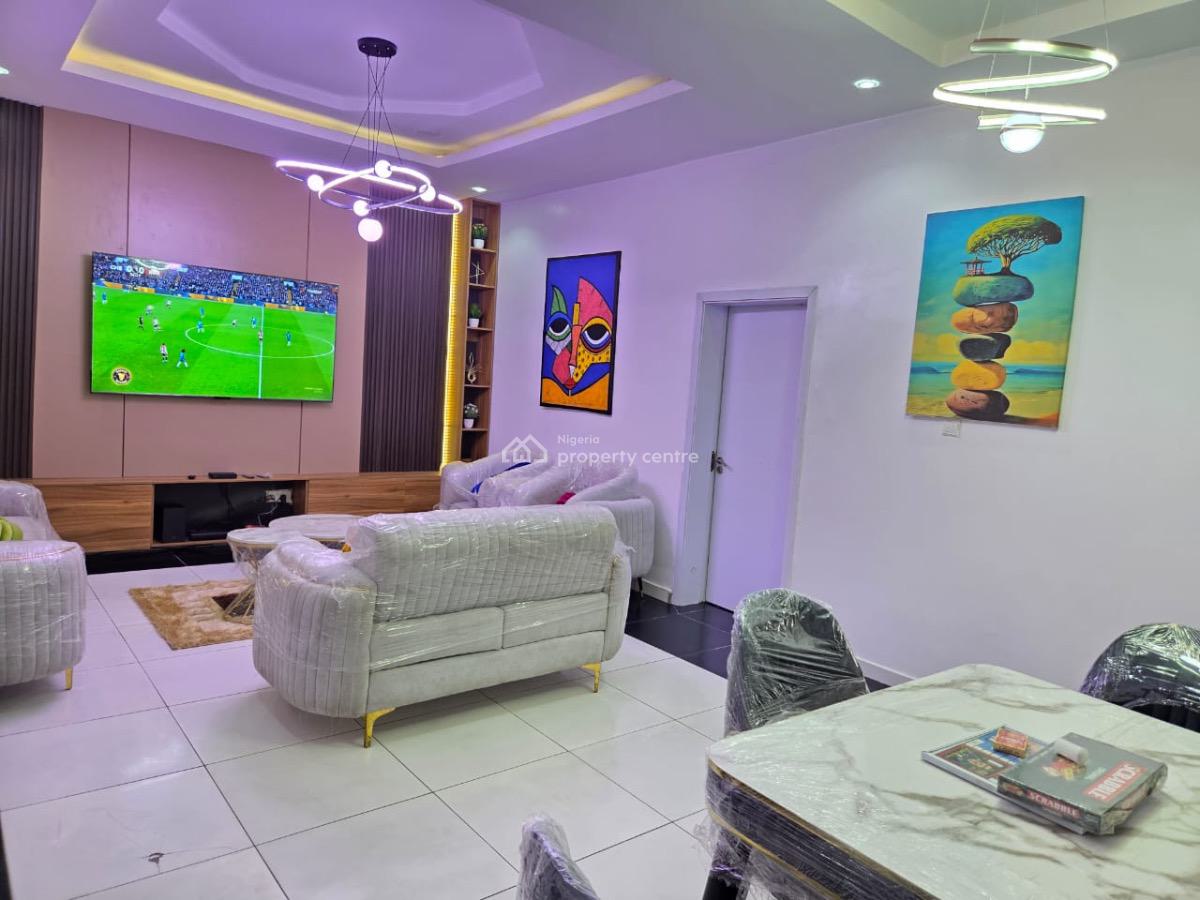 Luxurious Furnished 4 Bedroom Terrace Duplex, Ikota, Lekki Phase 2, Lekki, Lagos, Terraced Duplex Short Let