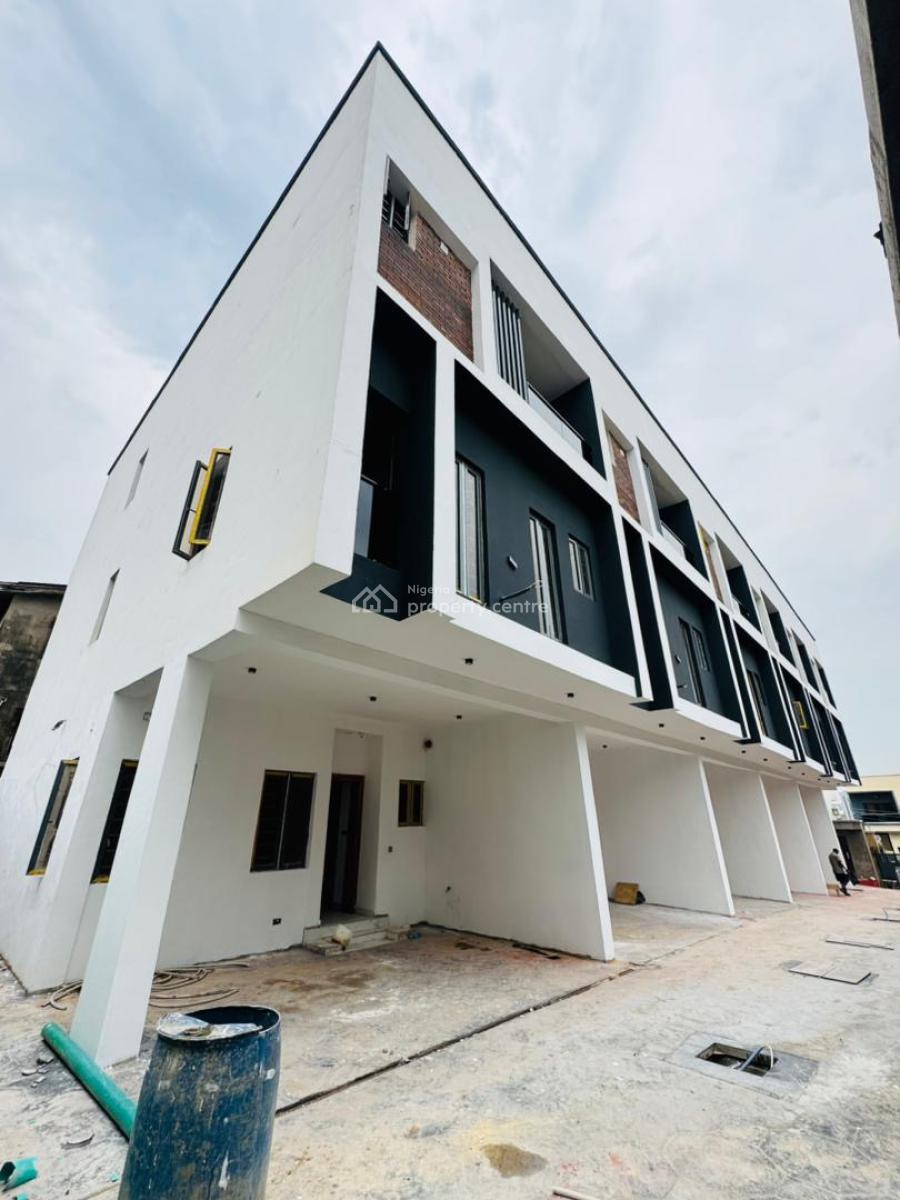 Brand New 4-bedroom Terrace Duplex + Bq in a Secure Estate, in a Call to Access Estate Off Maryland Bus Stop/mobolaji Bank Anthony, Maryland, Lagos, Terraced Duplex for Sale