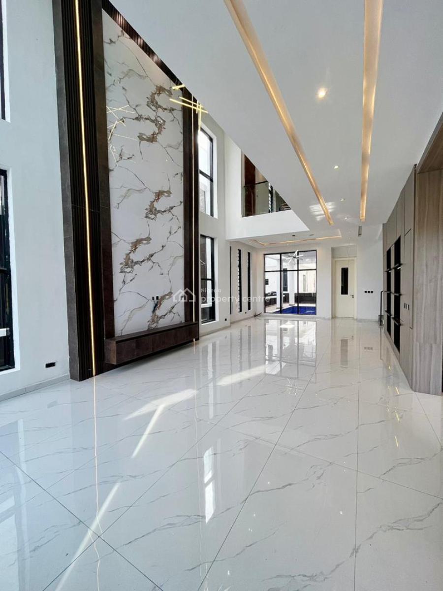 Contemporary 5 Bedroom Detached Duplex with Bq, & Swimming Pool ️, Ikota, Lekki, Lagos, Detached Duplex for Sale