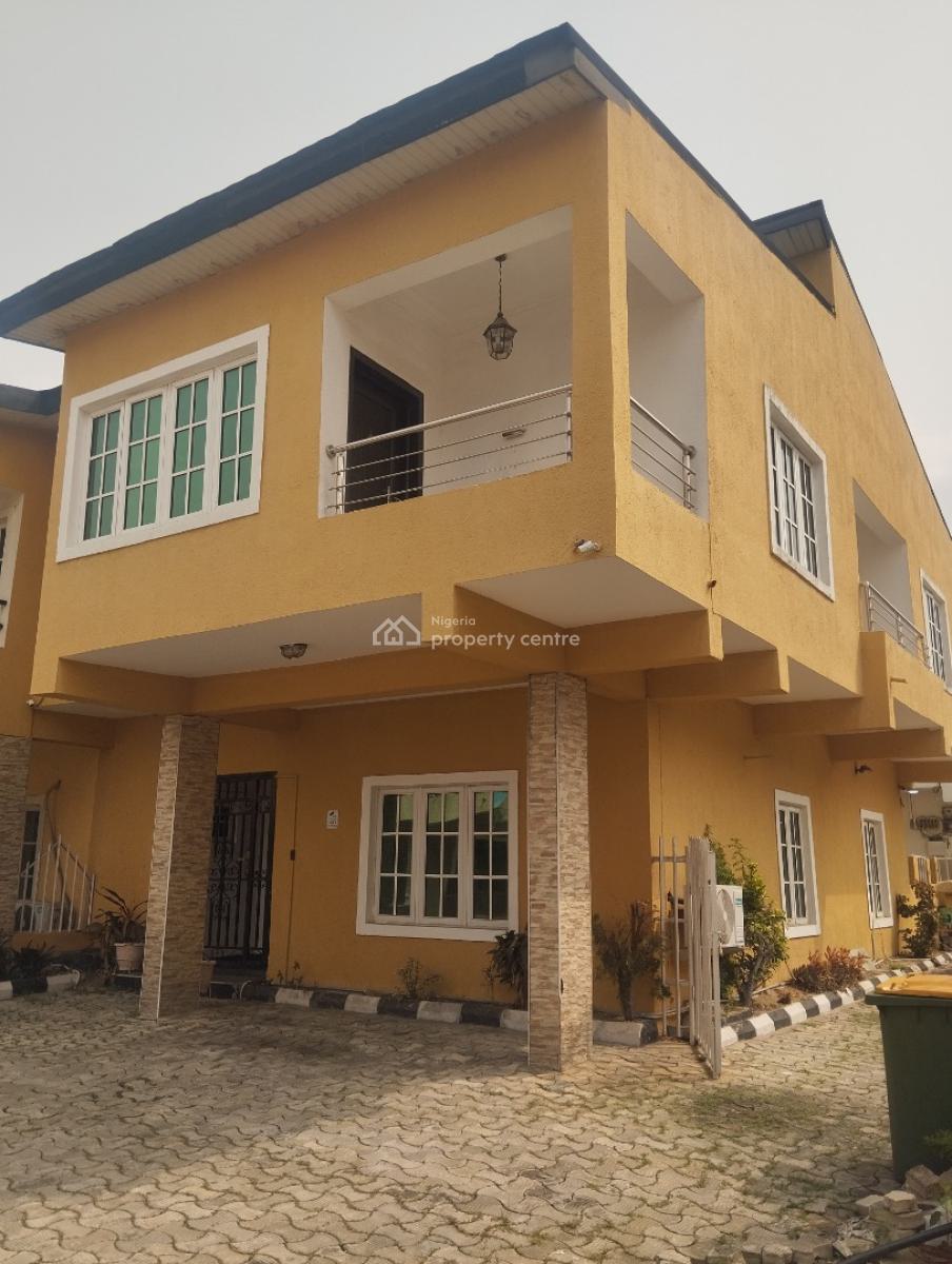 Spacious Massive Luxruy  Furinsh 3 Bedrooms Terraced Duplex with Bq, Lekki Garden Phase 2, Abrahim Adesanya, Ajah, Lagos, Terraced Duplex for Sale