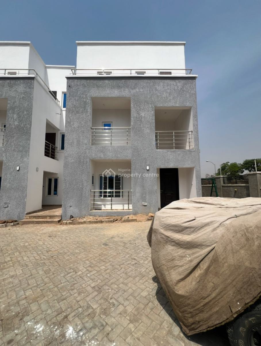 4 Bedroom Townhouse with En-suite Bq, Wuye, Abuja, Terraced Duplex for Sale
