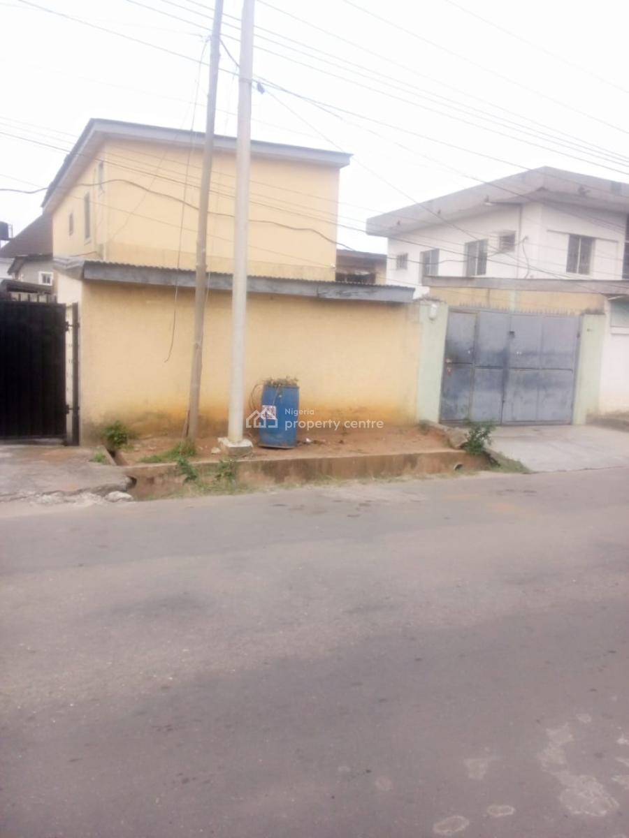 Decent 2 Numbers of 2 Bedroom Apartments on Half Plot of Land, Ilupeju, Lagos, Block of Flats for Sale